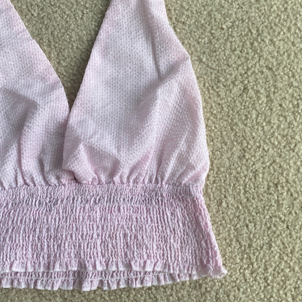 Pink Halter Top - Picture 2 of 3